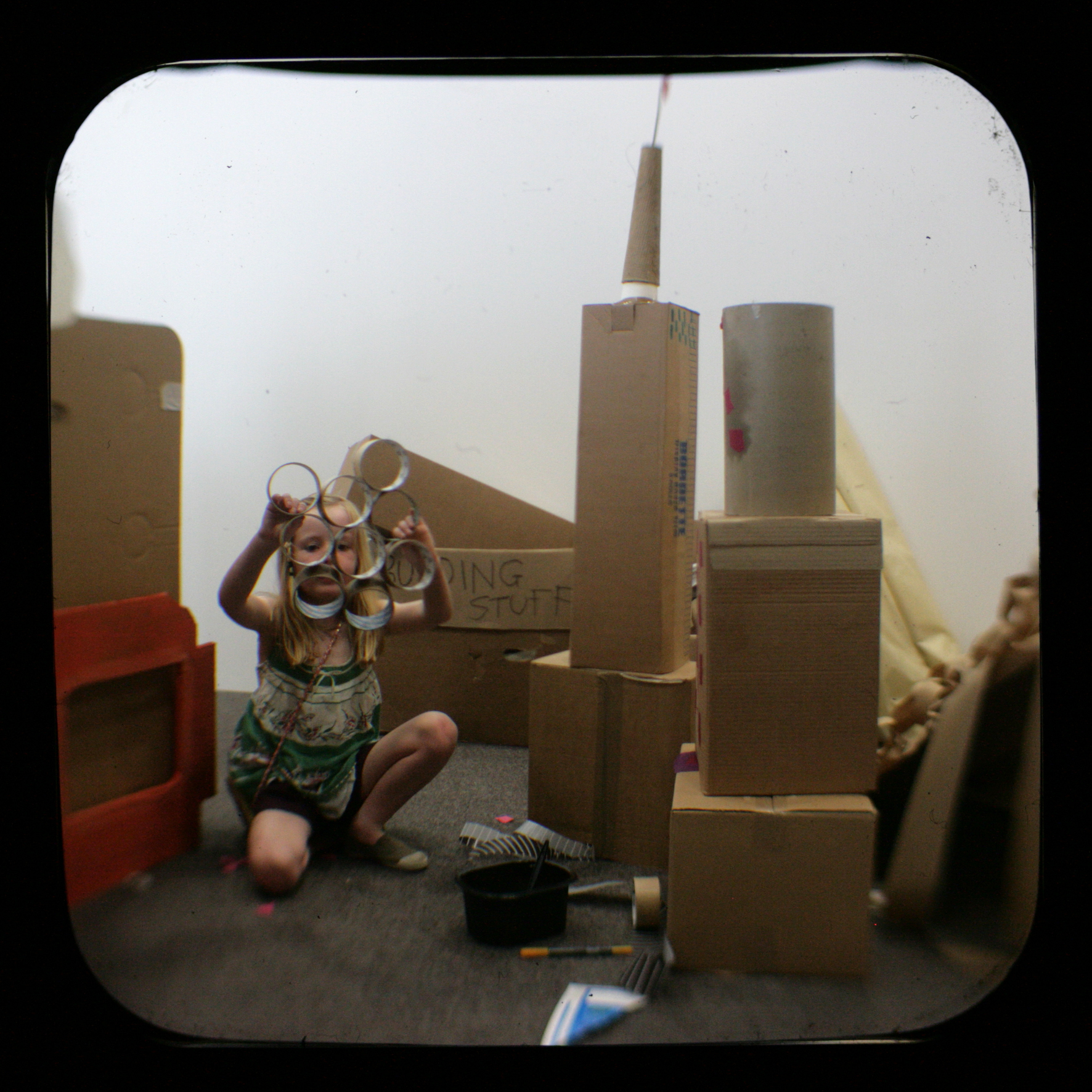 John Baucher cardboard cities 2010 2